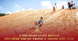 2.390 ngan luot khach den Binh Thuan trong 6 thang dau nam