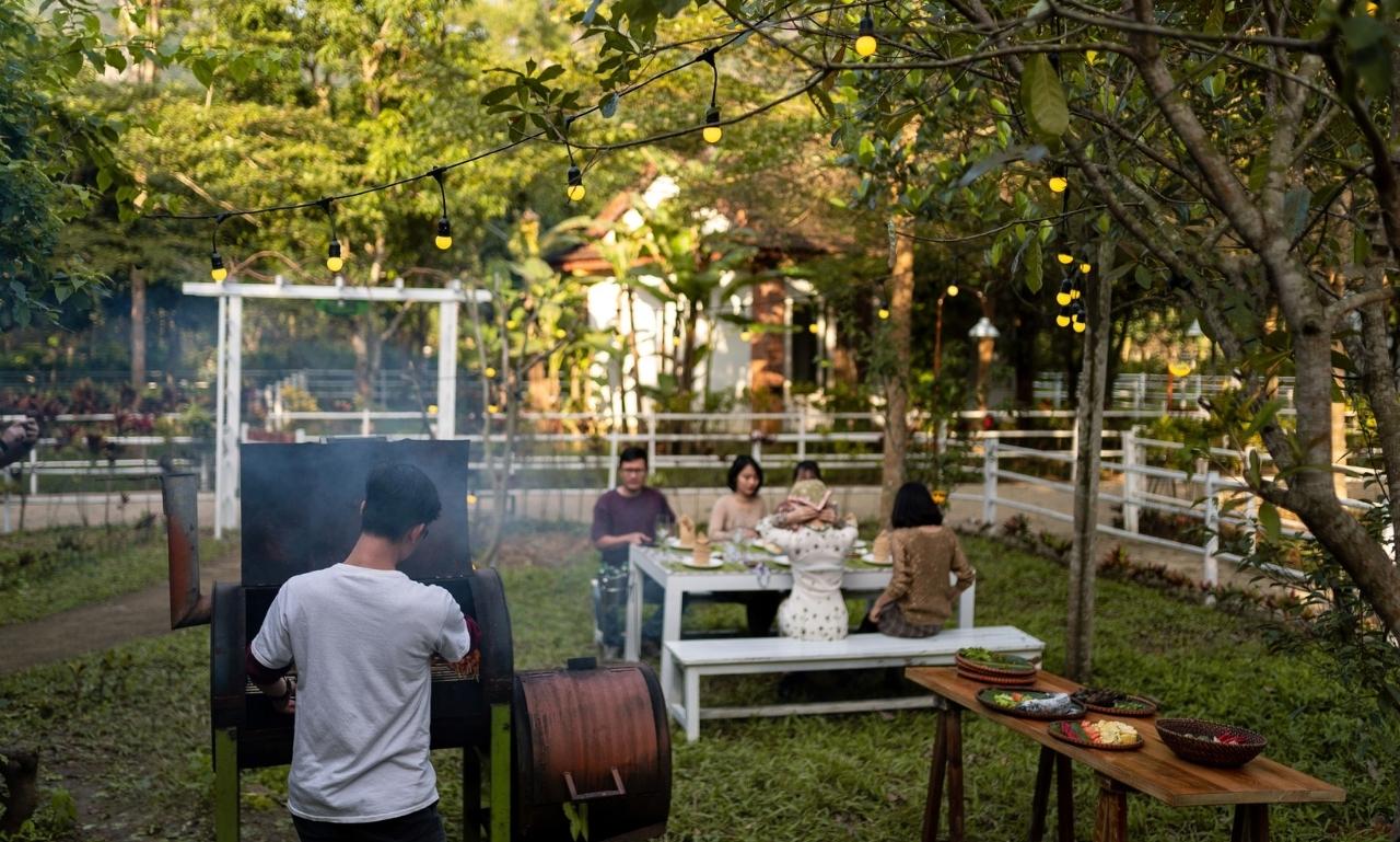 BBQ tại Chày Lập Farmstay