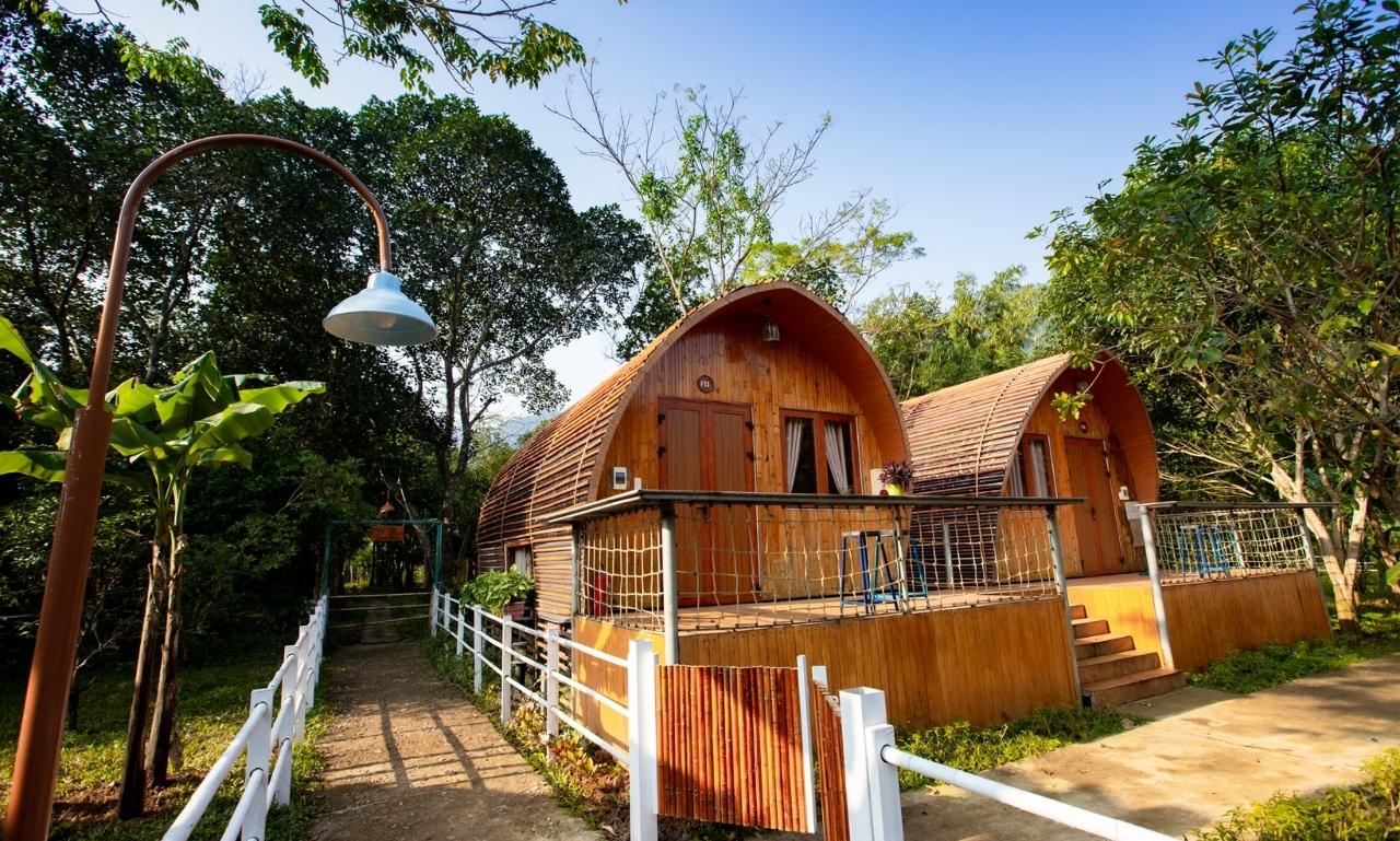 Bungalow tại Chày Lập Farmstay