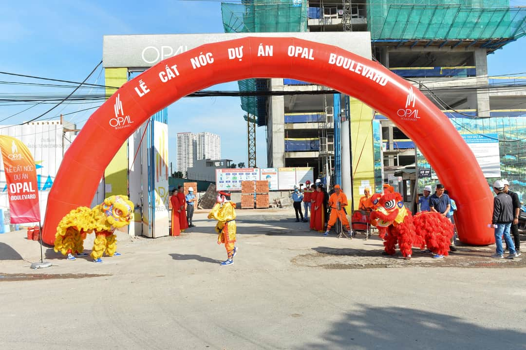 Tiến độ dự án căn hộ opal boulevard