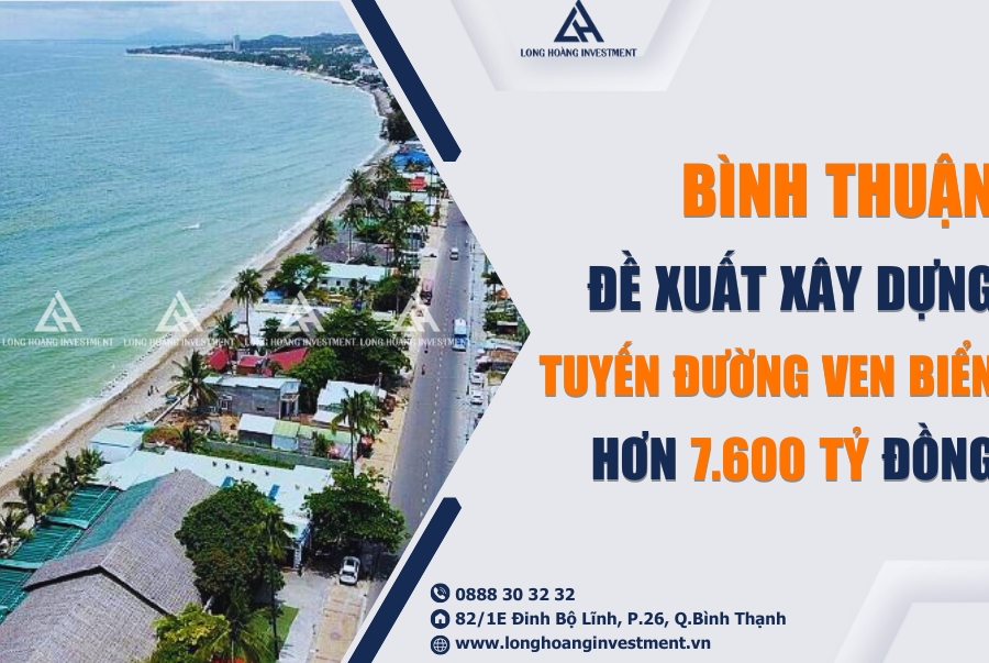 Đề xuất xây dựng tuyến đường ven biển hơn 7.600 tỷ đồng tại Bình Thuận