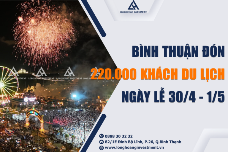 Bình Thuận đón gần 220.000 lượt khách du lịch trong dịp Lễ 30/4 - 1/5